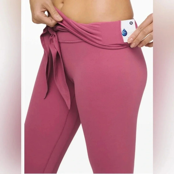 Lululemon Align Pant 28" *Wrap  Waist Moss Rose - Picture 4 of 11